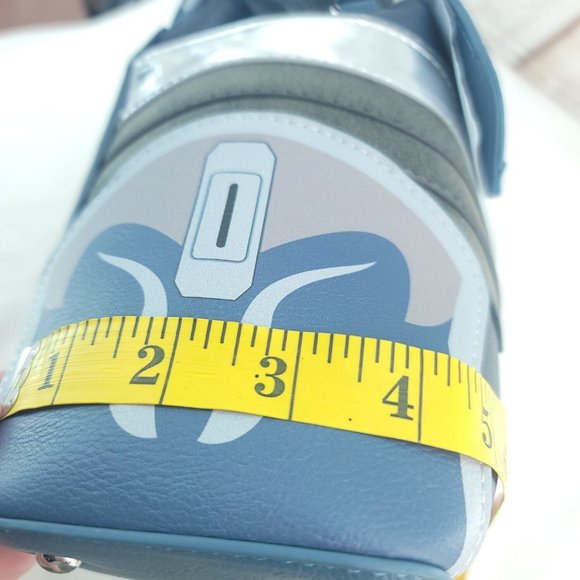 Star Wars Ahsoka Blue White Cosplay Detachable Strap Convertible Backpack Bag - Picture 9 of 15